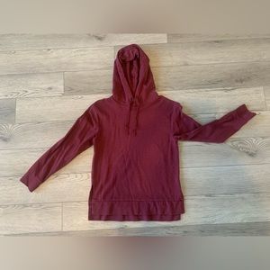 Extra Small A New Day Red with side slit Hoodie